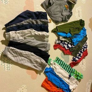 Bundle of baby boy clothes 18M
